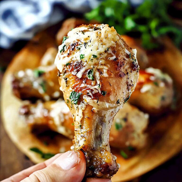 Garlic Parmesan Chicken Legs Recipe