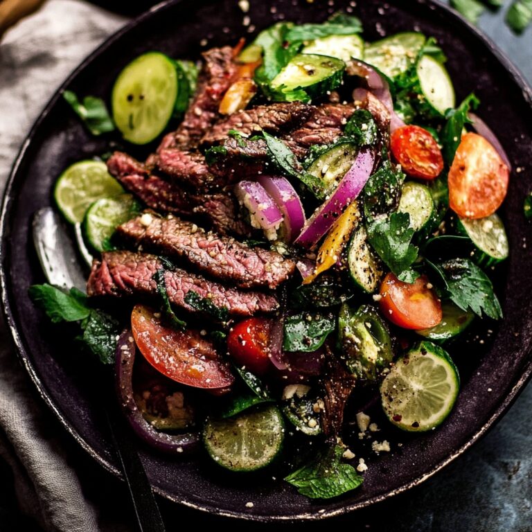 Thai Beef Salad Recipe (Yum Nua) Recipe