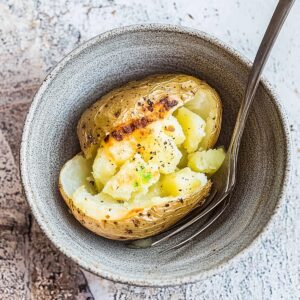 Grilled Baked Potatoes Recipe