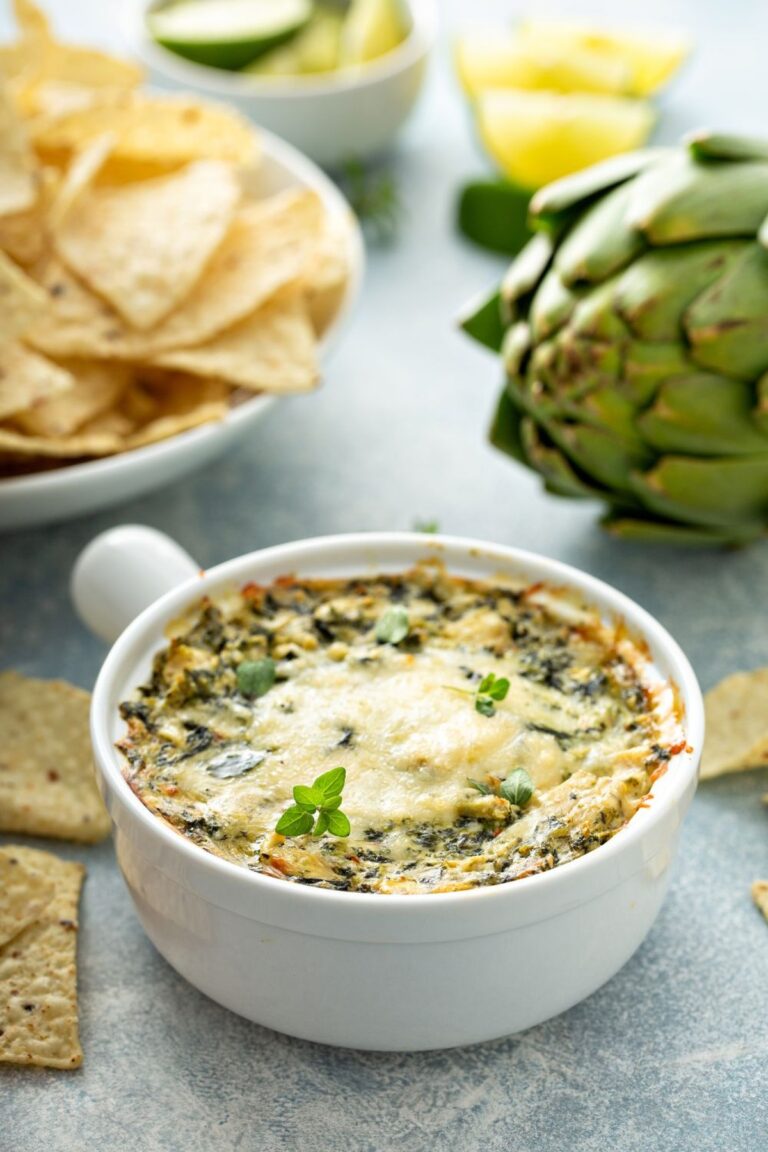 Creamy Alton Brown Spinach And Artichoke Dip Recipe