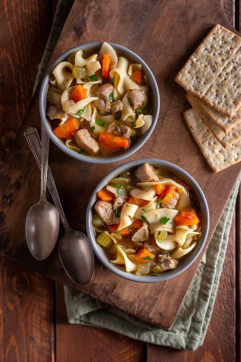 Hearty Alton Brown Chicken Noodle Soup Recipe