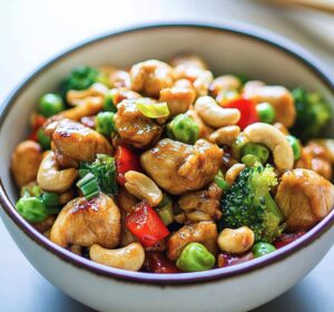 Mouthwatering Cashew Chicken Recipe