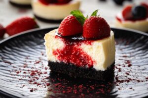 Creamy Nutella Swirl Cheesecake Bars Recipe