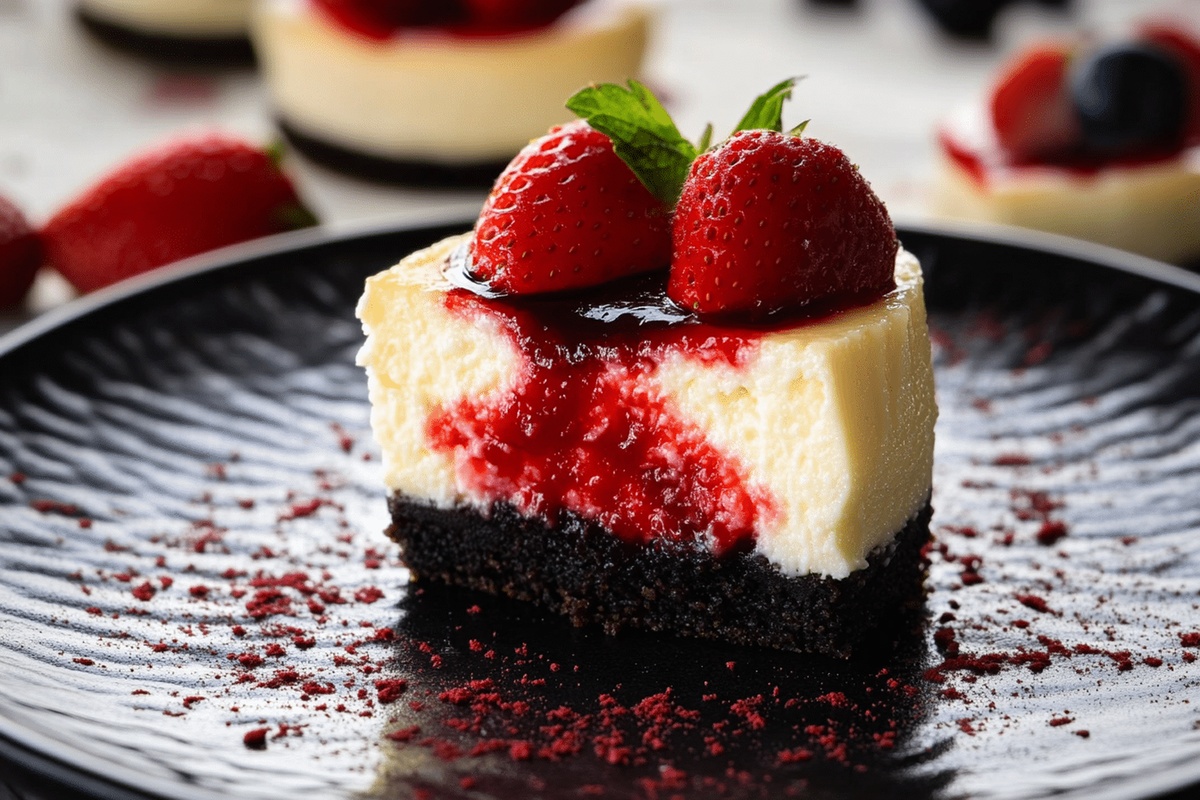 Creamy Nutella Swirl Cheesecake Bars Recipe