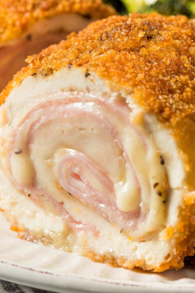 Crispy Bobby Flay Chicken Cordon Bleu Recipe