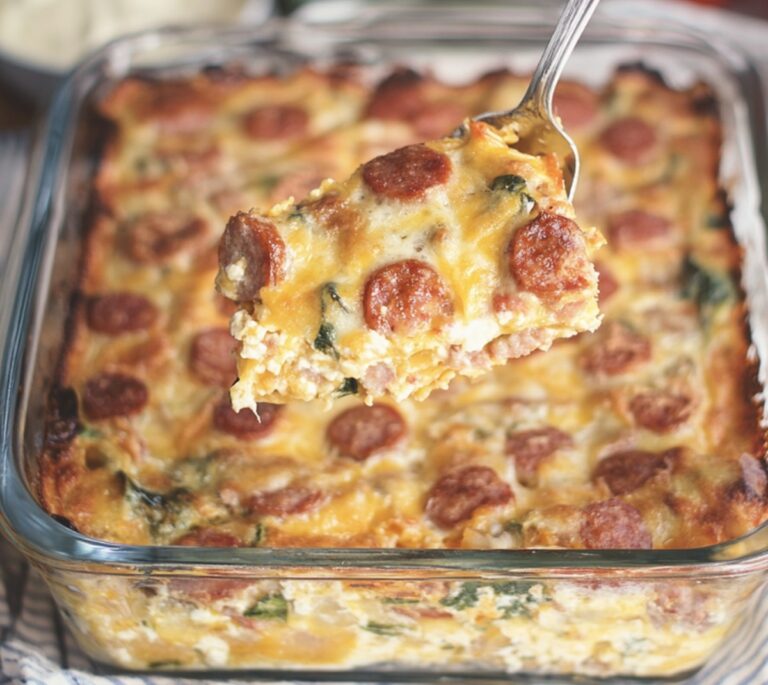 Easy Sausage Breakfast Casserole Recipe