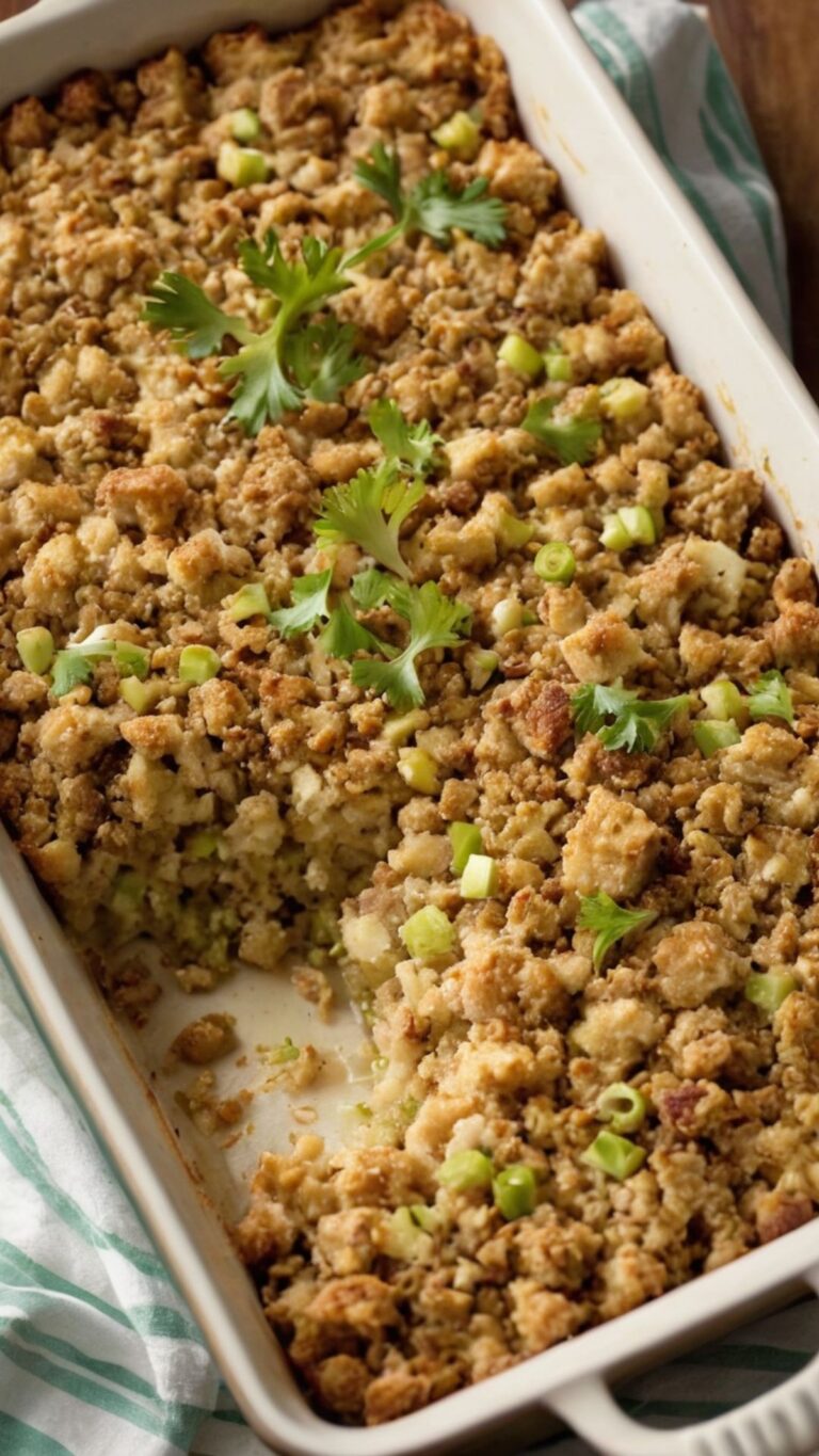 Rustic Paula Deen Cornbread Dressing Recipe