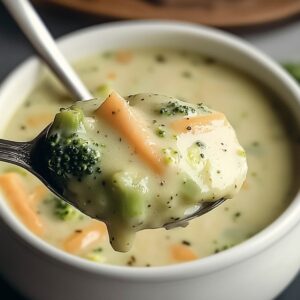 Vegan Broccoli Cheddar Soup Recipe