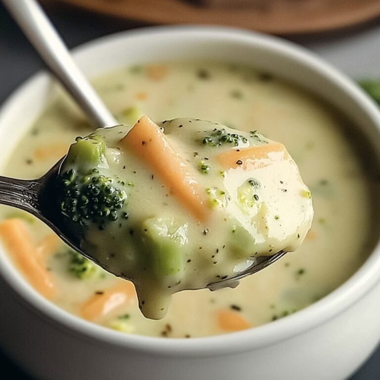 Vegan Broccoli Cheddar Soup Recipe