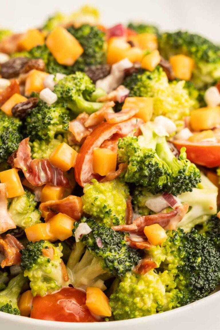 Tangy Paula Deen Broccoli Salad Recipe