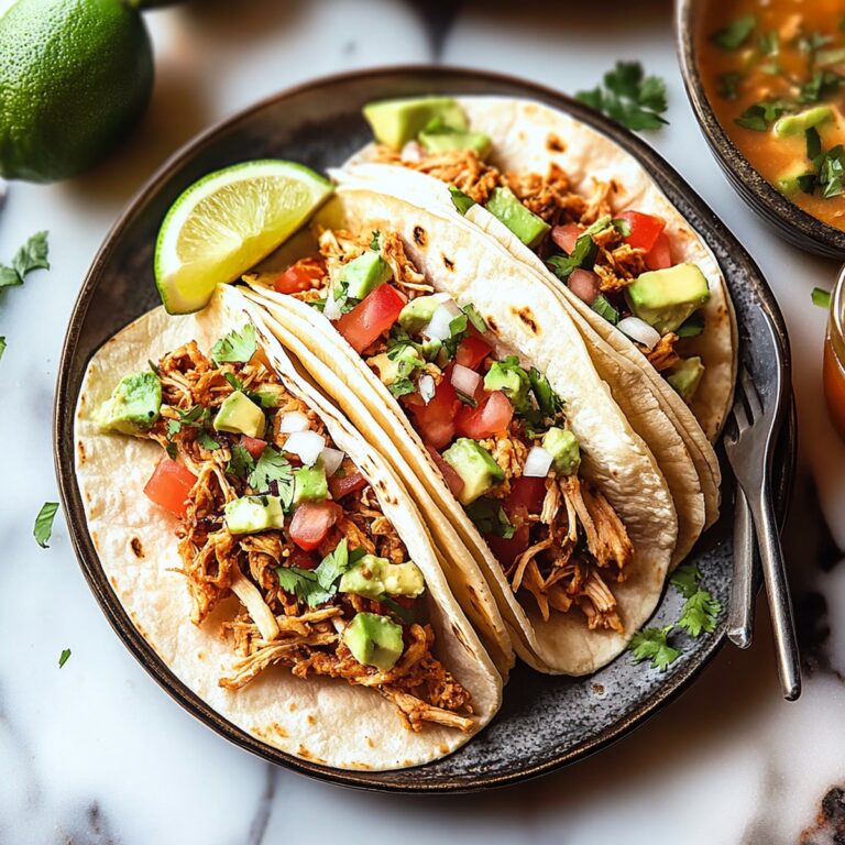 Pulled Chicken Tacos Recipe