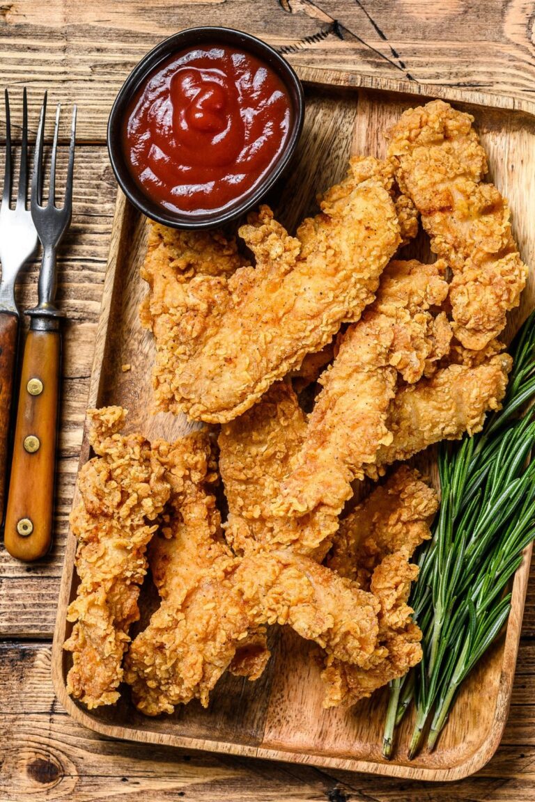 Crispy Baked Breaded Chicken Tenders Recipe