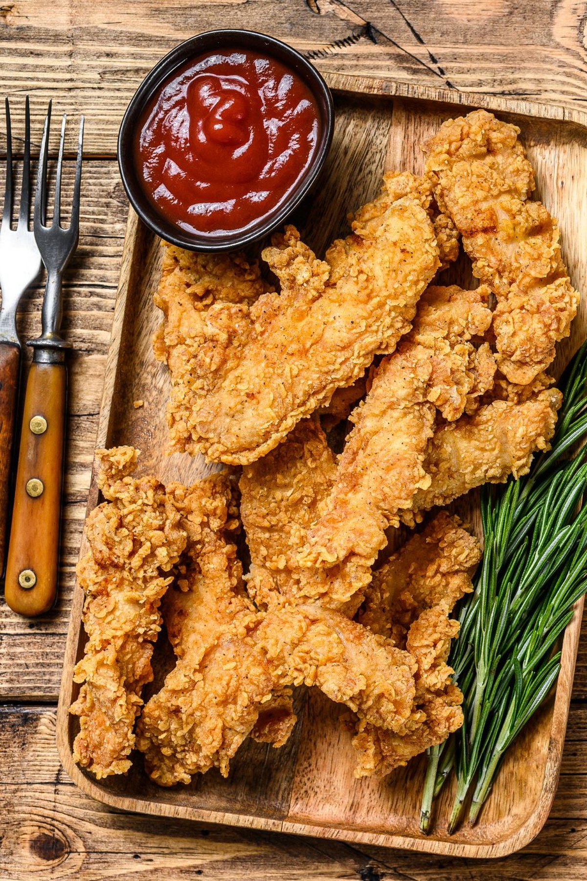 Crispy Baked Breaded Chicken Tenders Recipe