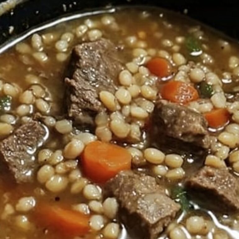 Beef Barley Soup Recipe