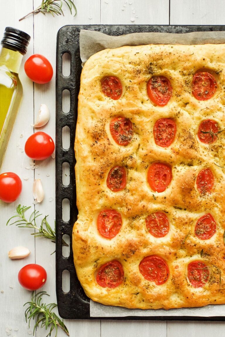 Rustic Jamie Oliver Focaccia Bread Recipe