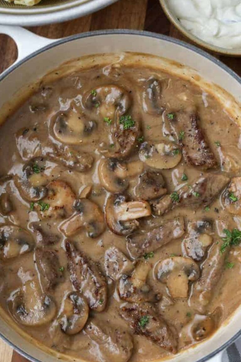 Elegant Beef Stroganoff Recipe