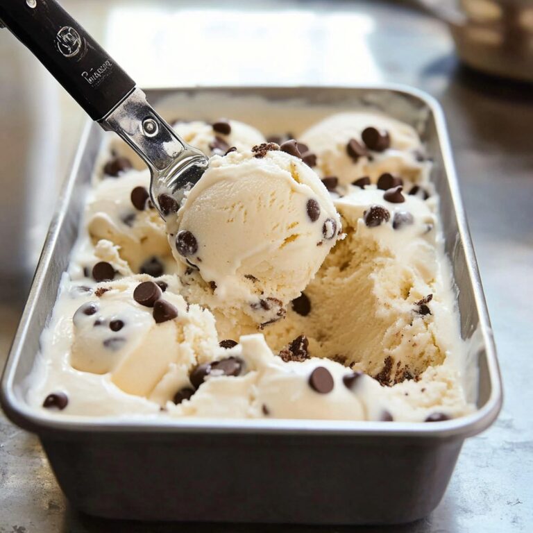 Dreamy Chocolate Chip Cookie Dough Ice Cream Recipe