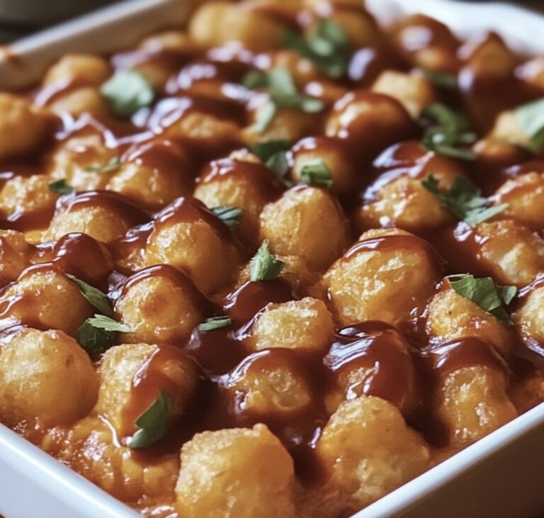 Bbq Chicken Tater Tot Casserole Recipe