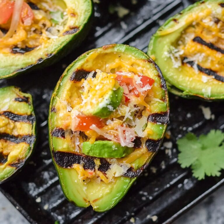 Easy Grilled Avocados Recipe
