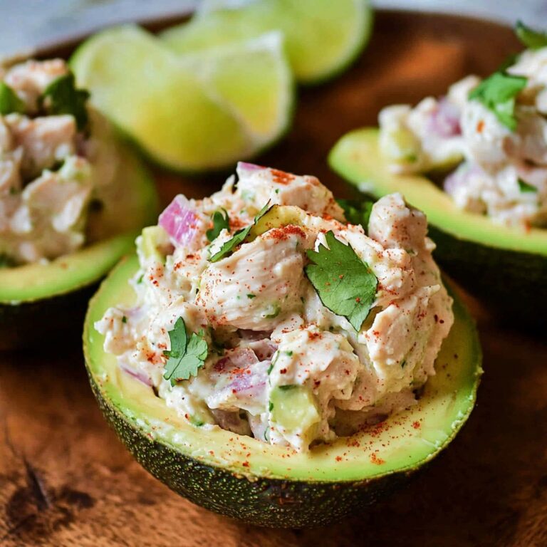 Chicken Salad Stuffed Avocado Recipe