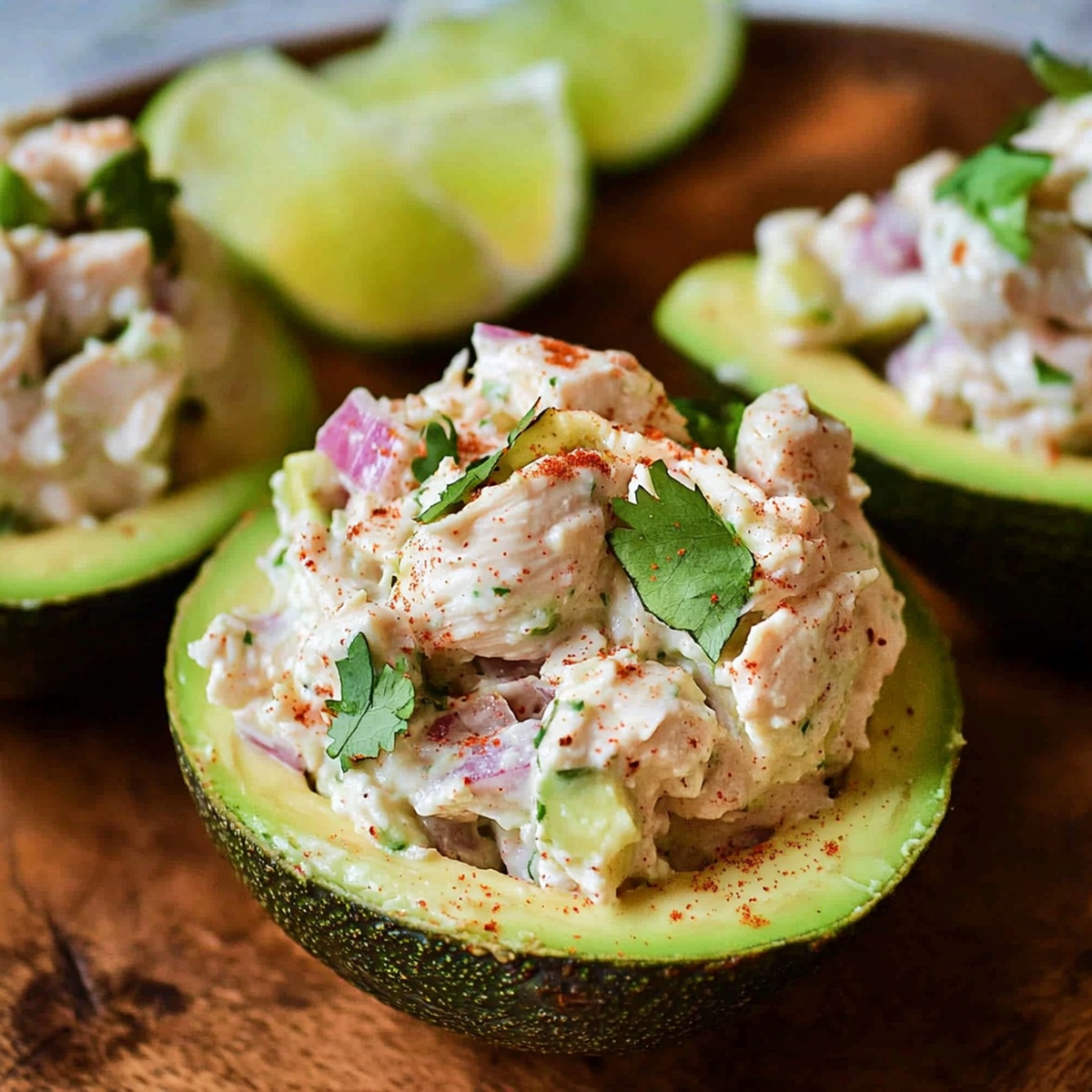 Chicken Salad Stuffed Avocado Recipe