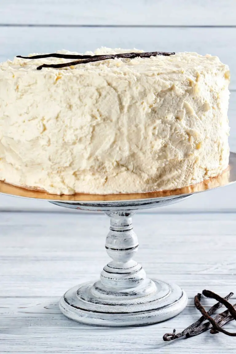 Rich Vanilla Cake Recipe