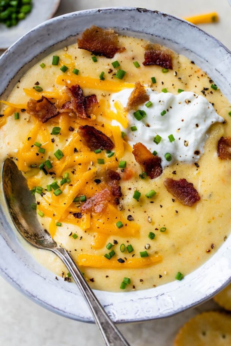 Hearty Paula Deen Crock Pot Potato Soup Recipe