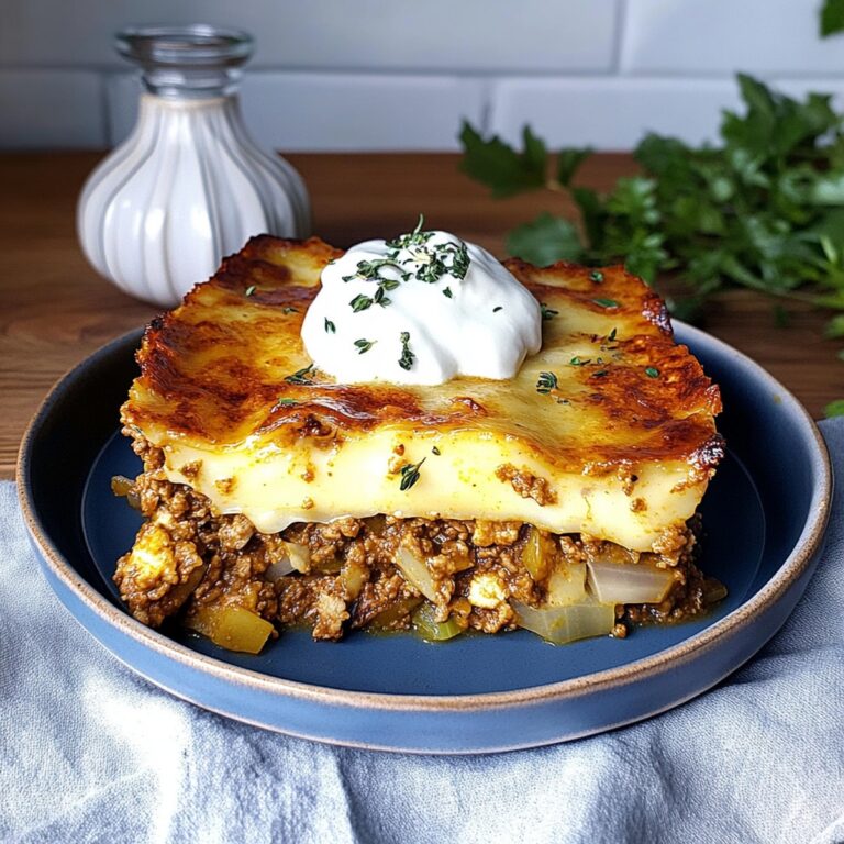 Hearty Serbian Moussaka Recipe