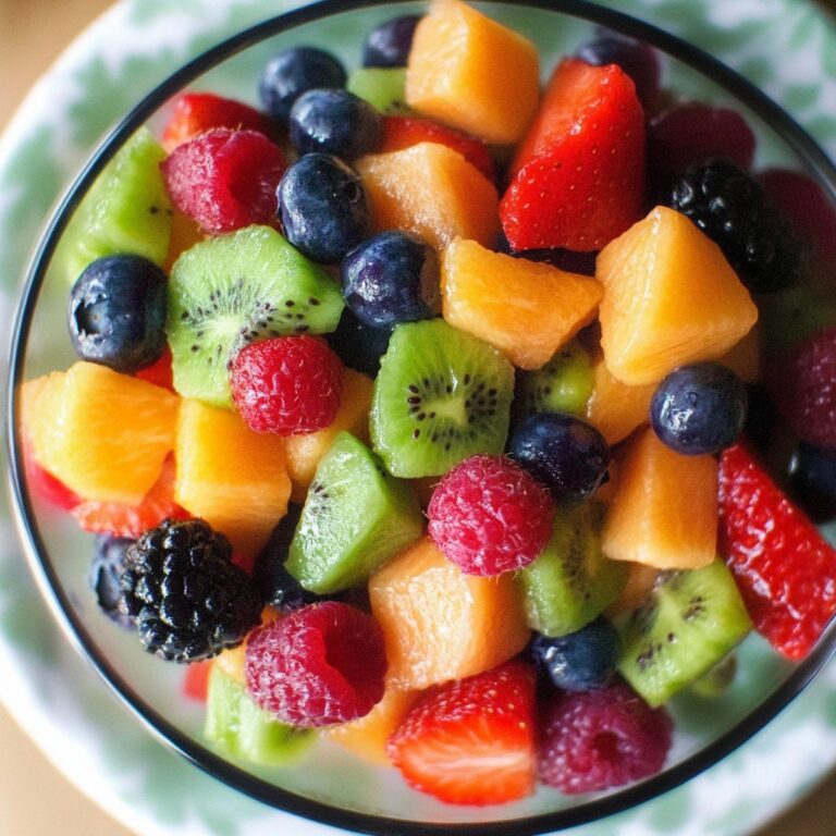 Vibrant Summer Fruit Salad Recipe
