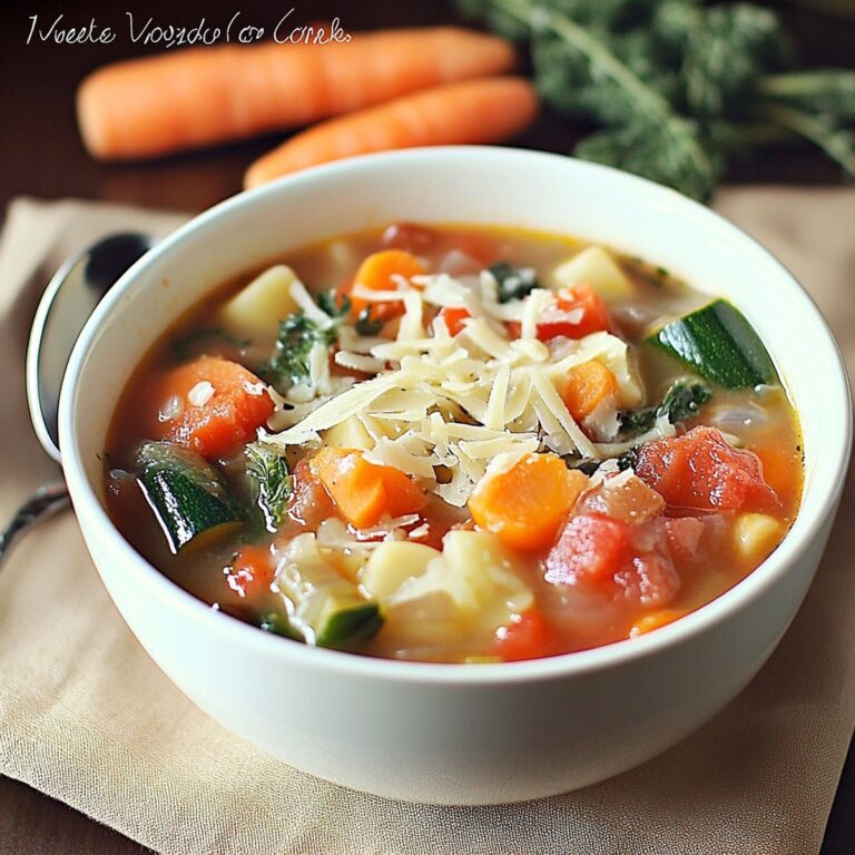 Healthy Tuscan Vegetable Soup Recipe