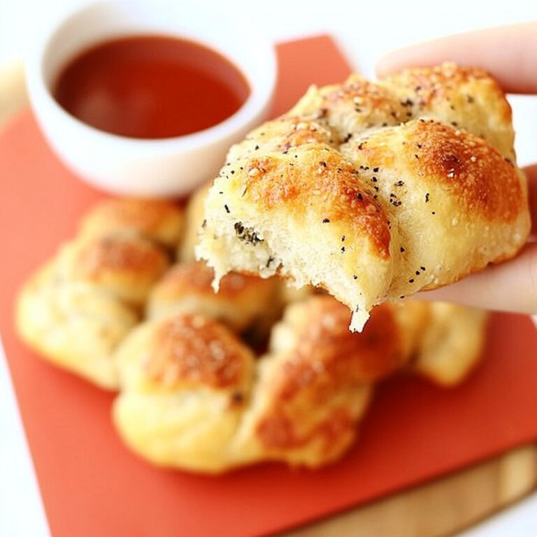 Crockpot Garlic Parmesan Pull-Apart Bread Recipe