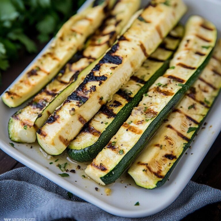 Smoky Grilled Zucchini Recipe