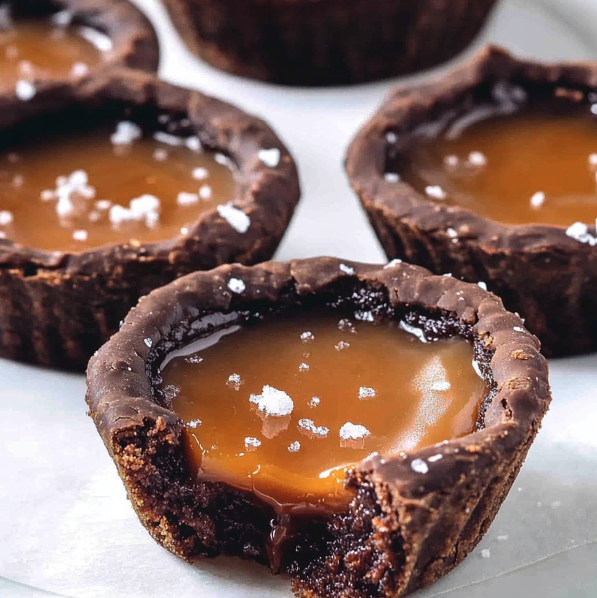 Chocolate Salted Caramel Tarts Recipe