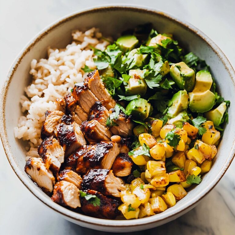 Honey Chipotle Chicken Rice Bowls Recipe