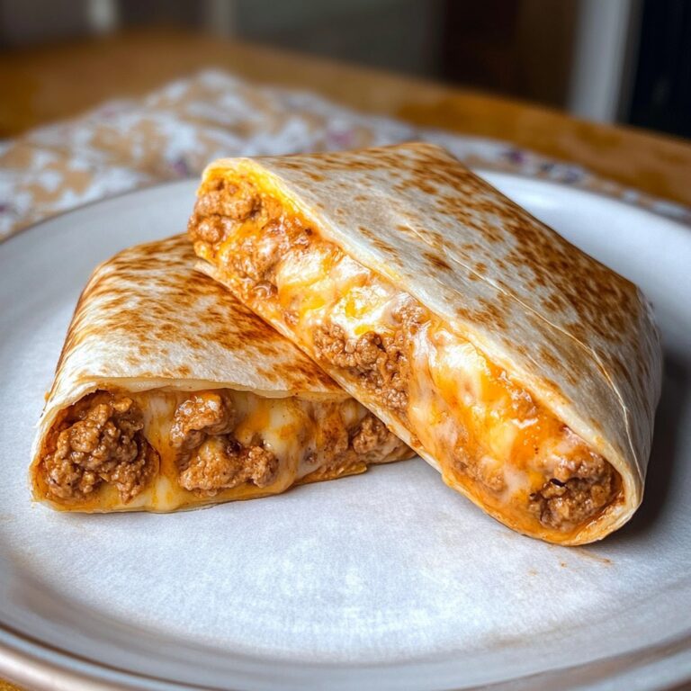 Crispy Grilled Cheese Burrito Recipe