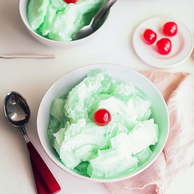 Retro Green Jello Salad Recipe