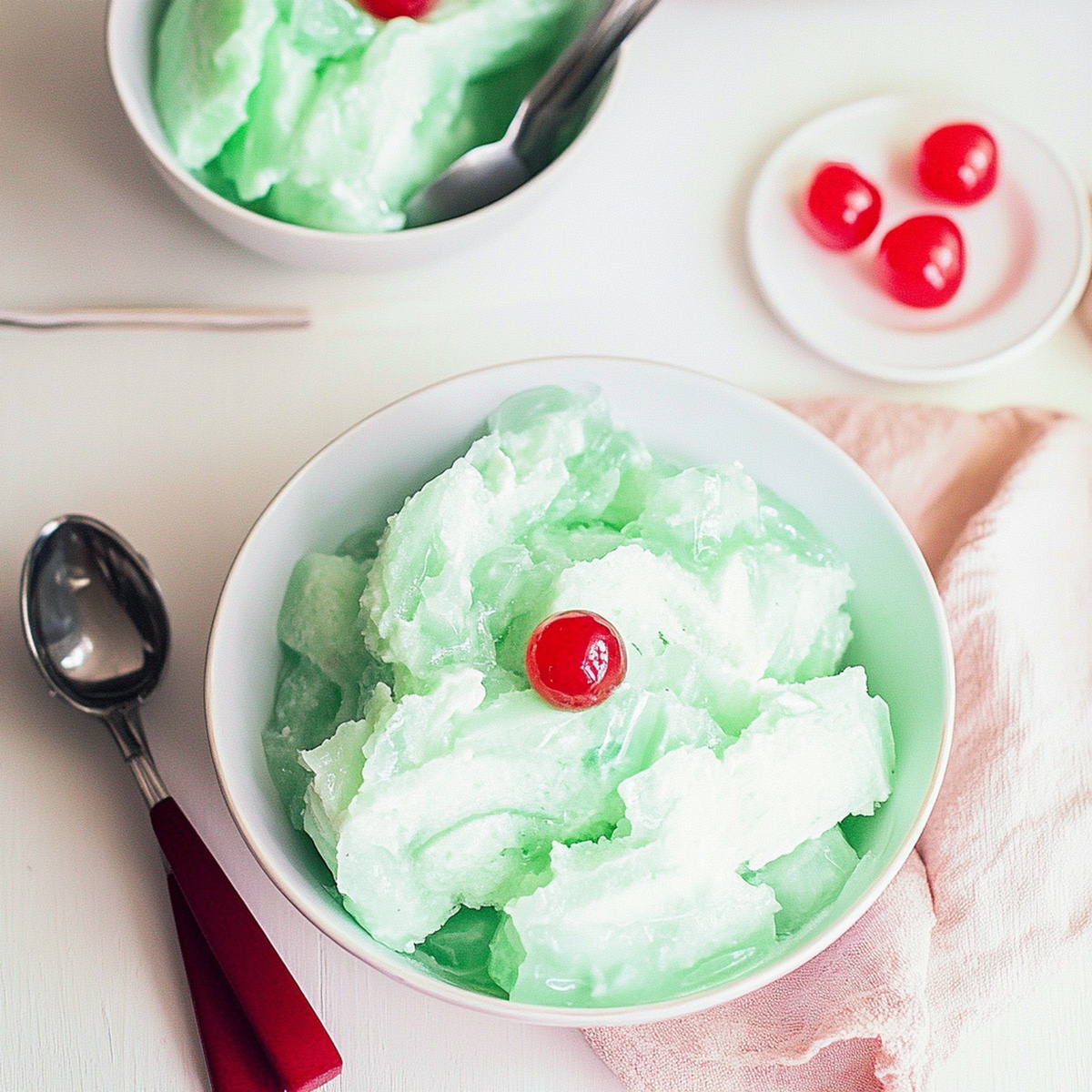Retro Green Jello Salad Recipe
