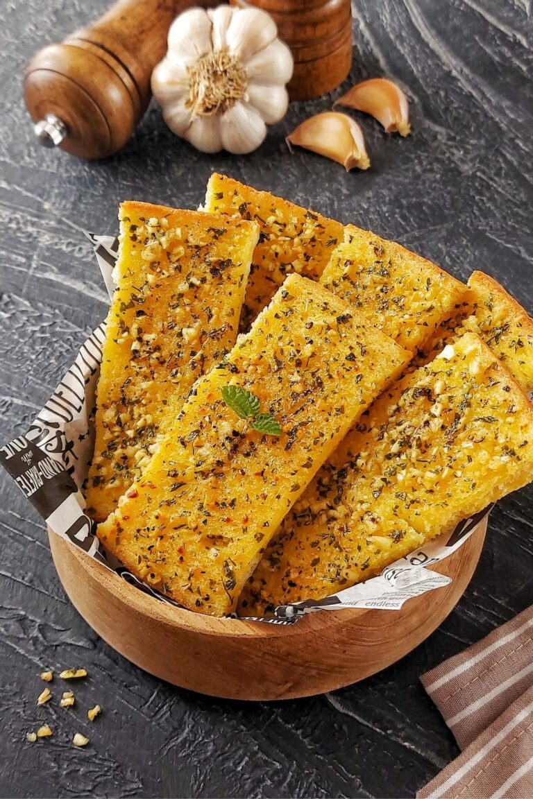 Crispy Garlic Bread Recipe