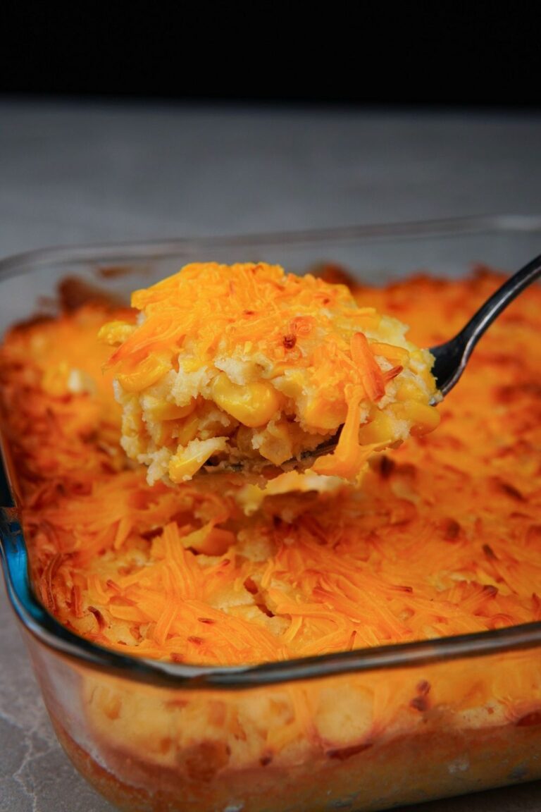 Cheesy Paula Deen Corn Casserole Recipe