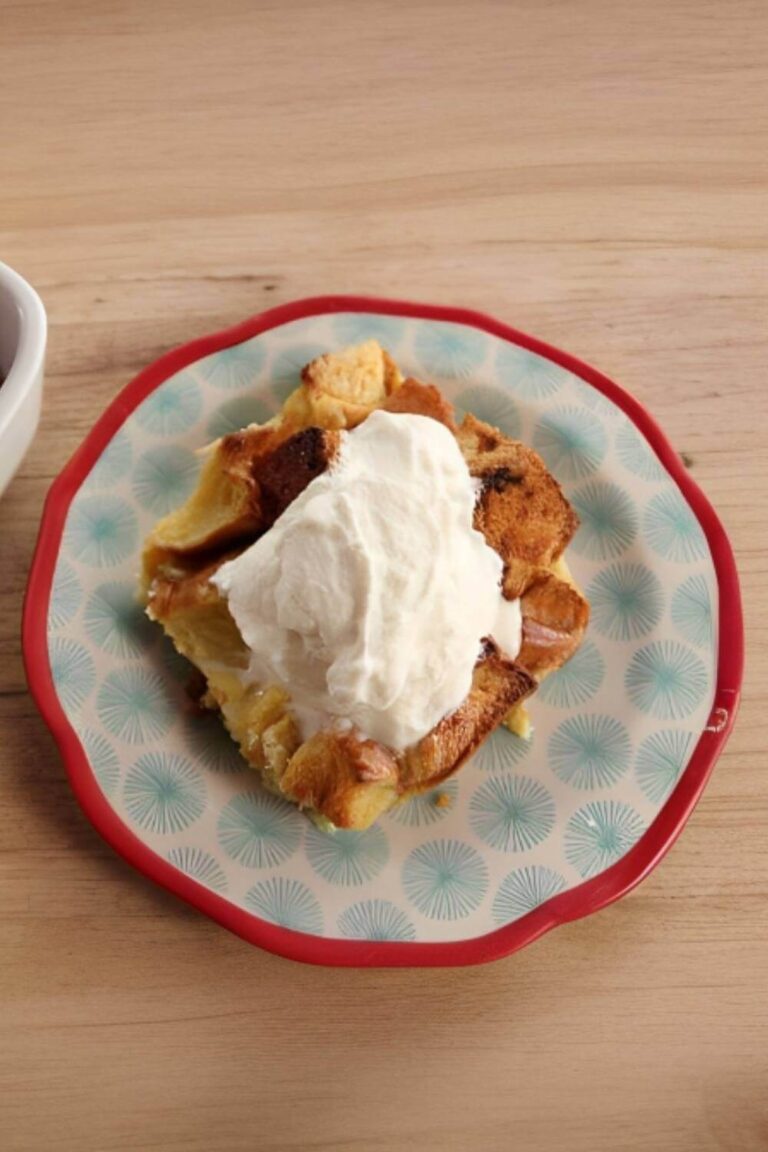 Sunny Lemon Bread Pudding Recipe