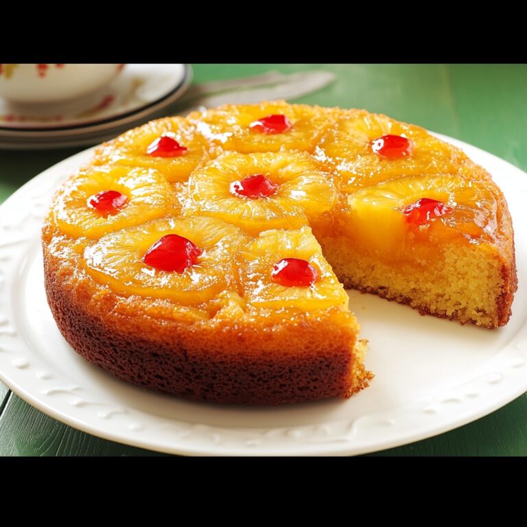 Pineapple Upside Down Cake Recipe