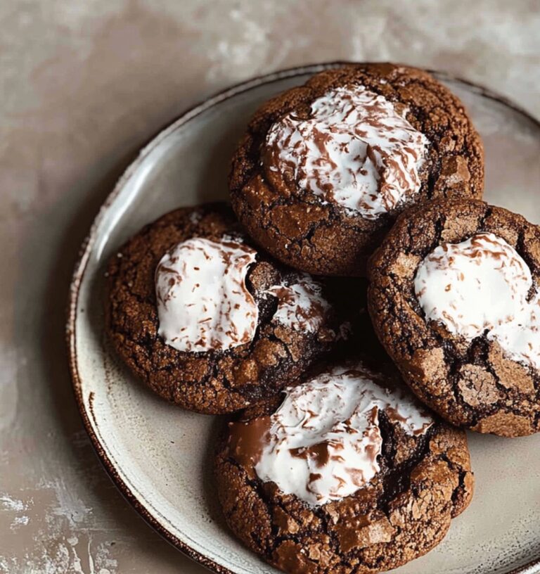 Hot Chocolate Brownie Cookies Recipe