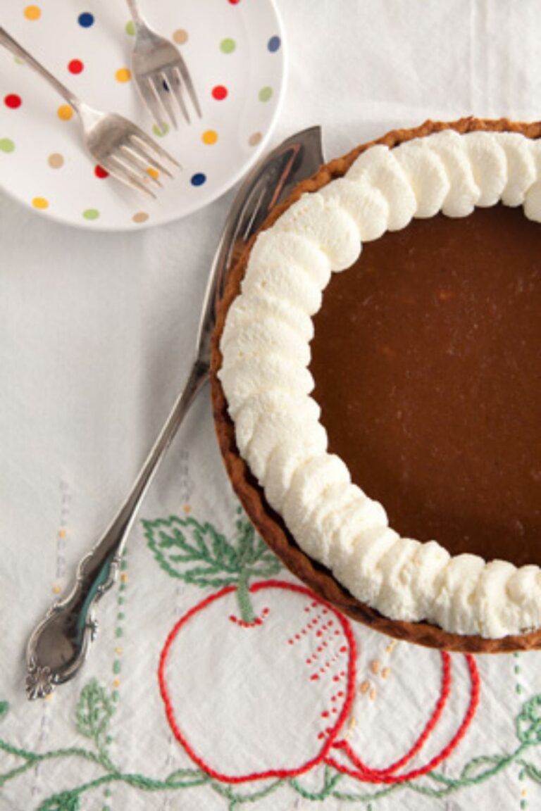 Rustic Apple Butter Pumpkin Pie Recipe