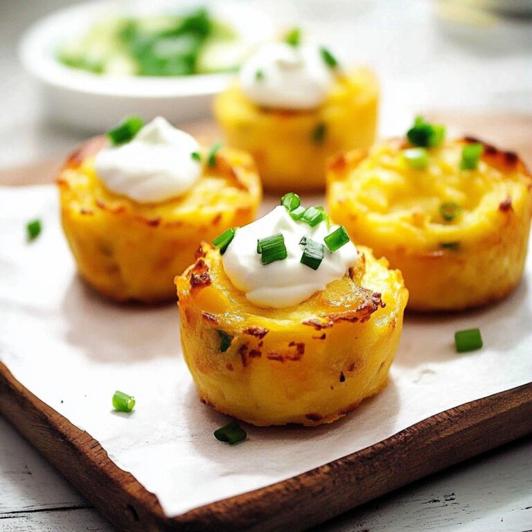 Mashed Potato Cups Recipe