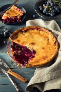 Rustic Alton Brown Grape Pie Recipe
