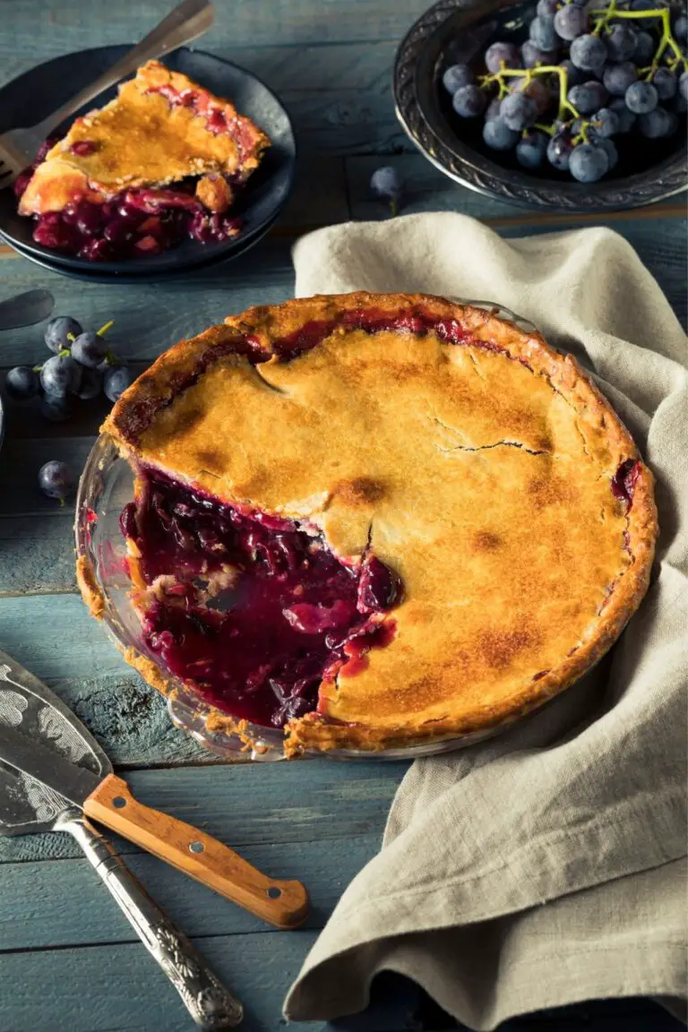 Rustic Alton Brown Grape Pie Recipe