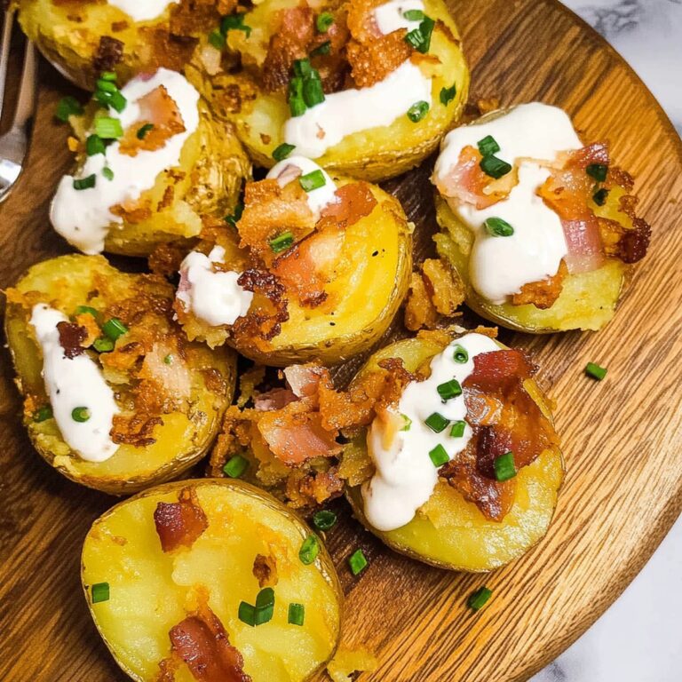 Blackstone Loaded Smashed Potatoes Recipe
