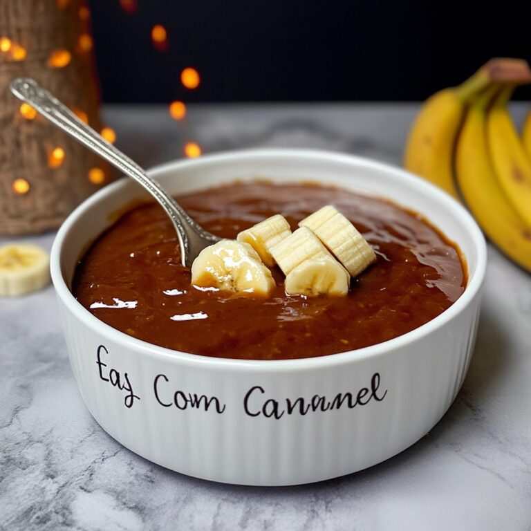 Indulgent Banana Caramel Dessert Recipe