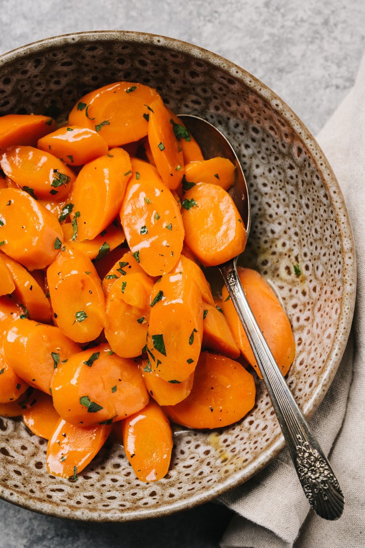Crispy Alton Brown Glazed Carrots Recipe