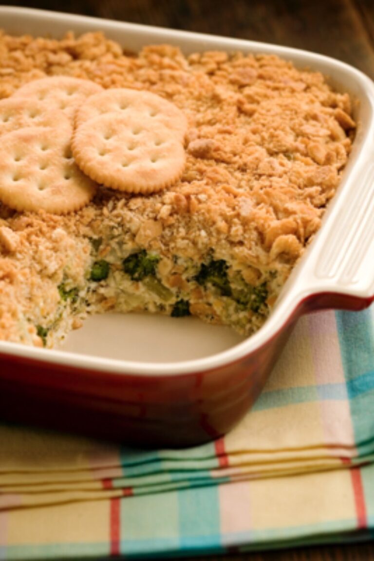 Cheesy Paula Deen Broccoli Casserole Recipe